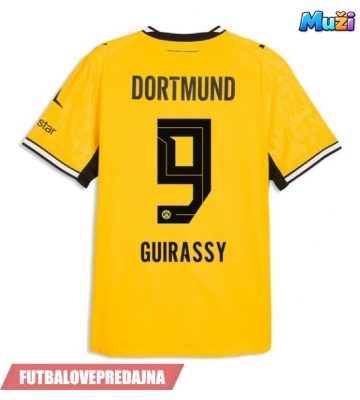 Lacne Muži Futbalové dres Borussia Dortmund Serhou Guirassy #9 2026-27 Krátky Rukáv - Domáci